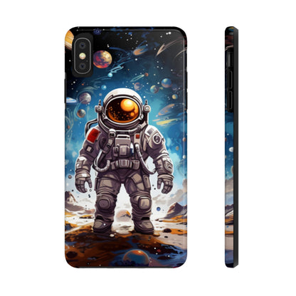 Galactic Voyage: Astronaut Journey in Celestial Star Cosmic Exploration - Tough Phone Cases