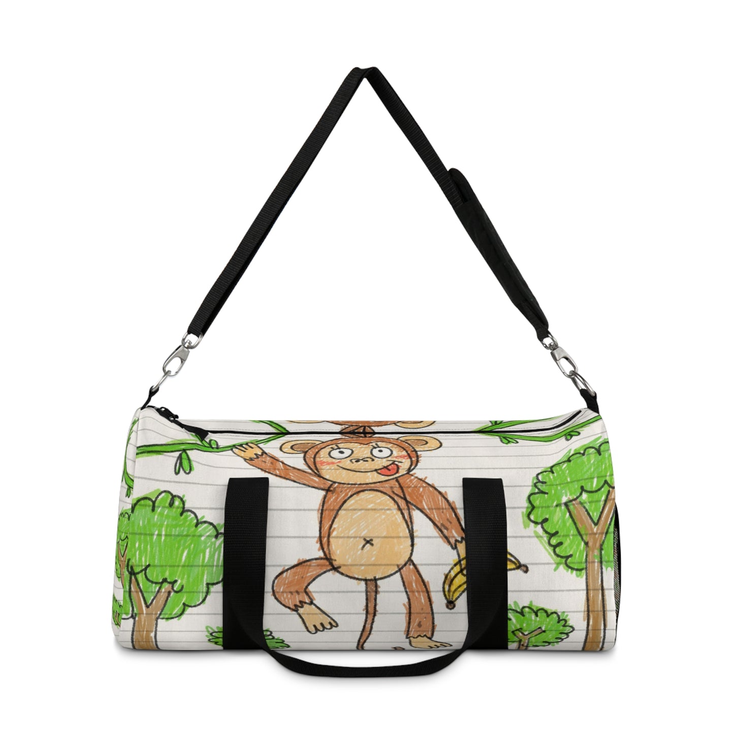 Graphic Monkey - Fun Zoo Clothing for Ape Lovers Duffel Bag