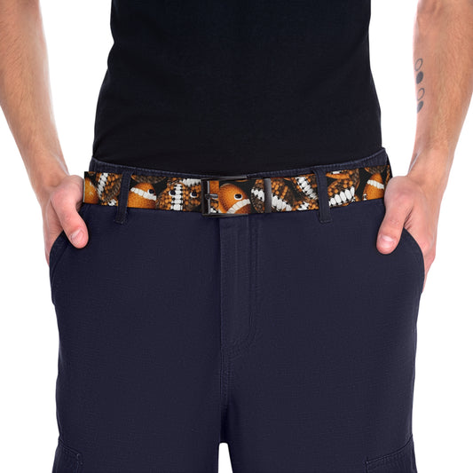 Football Pattern Fantasy Sport Game American Design - Belt