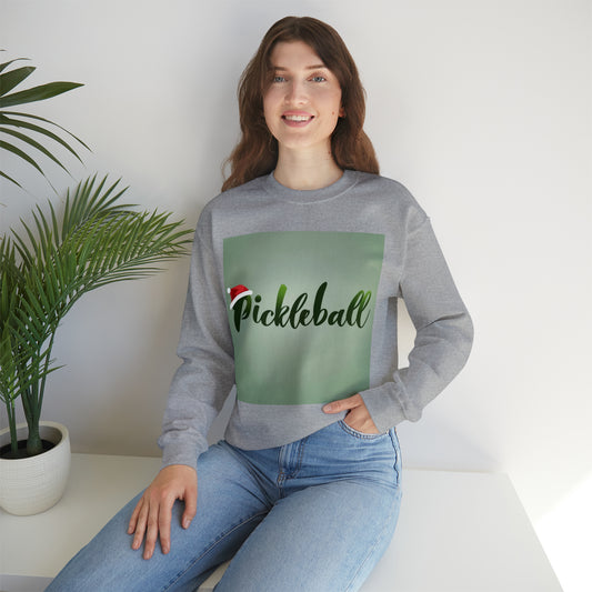 Pickleball Christmas Holiday Season - Unisex Heavy Blend™ Crewneck Sweatshirt