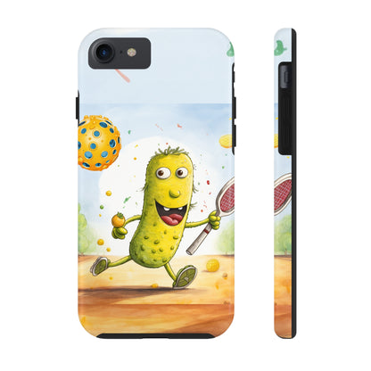 Pickleball Play: Pickle Sport Action Game, Fast Dink Ball - Tough Phone Cases