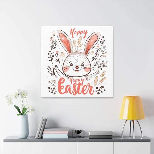 Happy Easter Bunny, Canvas Gallery Wraps
