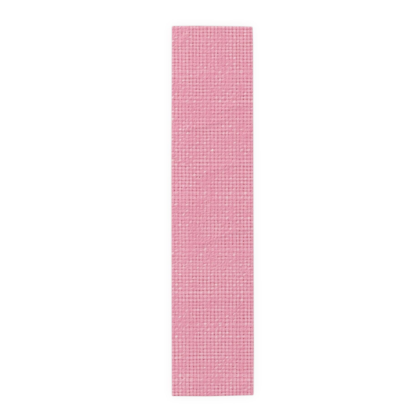 Pastel Rose Pink: Denim-Inspired, Refreshing Fabric Design - Table Runner (Cotton, Poly)