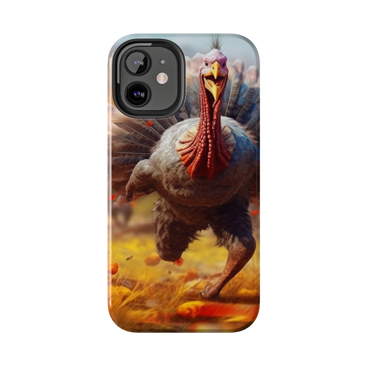 Thanksgiving Trot Turkey Run Athlete Sprint Racer Holiday Feast Dinner - Tough Phone Cases