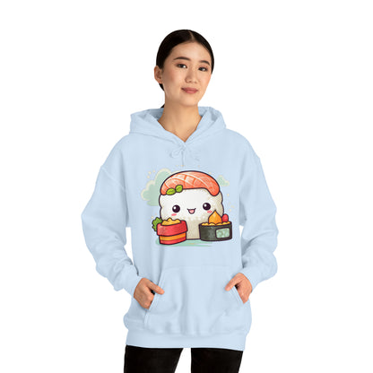 Anime Sushi - Japonés lindo kawaii - Regalo Otaku - Sudadera con capucha Unisex Heavy Blend™ 