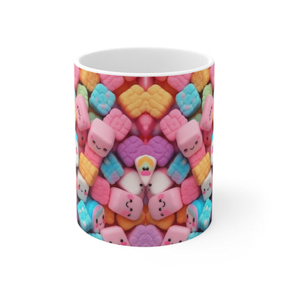 Kawaii Anime Sweets: Adorable Japanese Candy Magic - Ceramic Mug 11oz