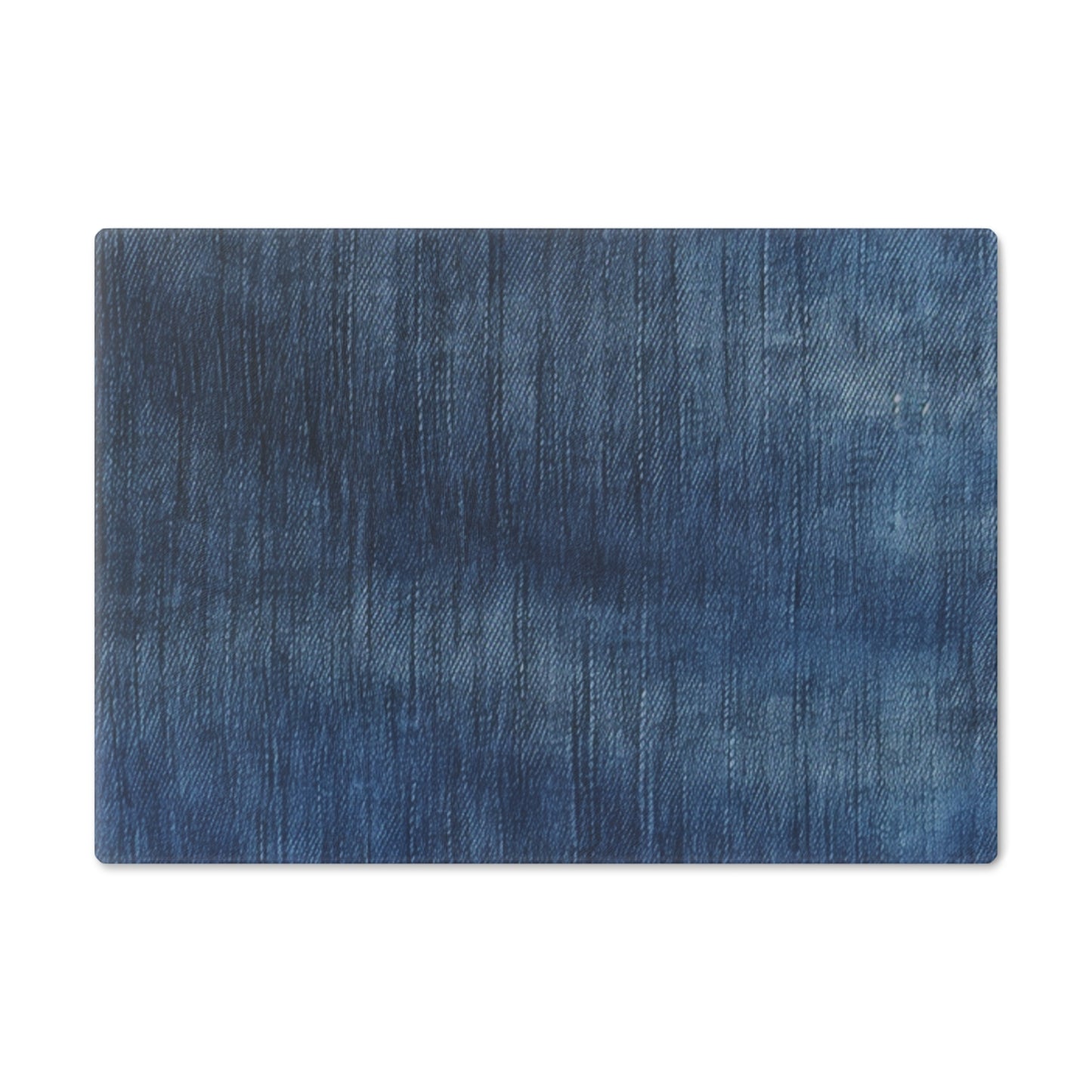 Indigo Splash: Washed Denim Reverie in Deep Blue - Cutting Board