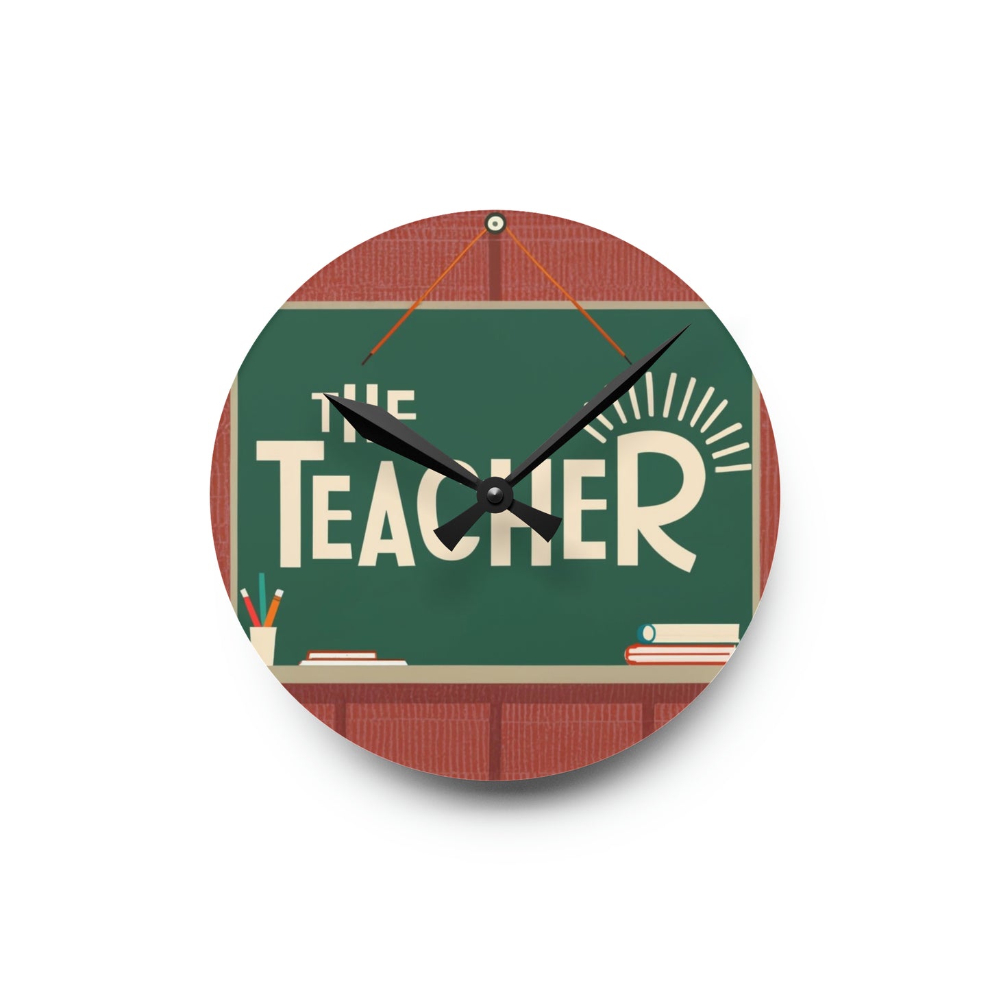 The Teacher - Acrylic Wall Clock