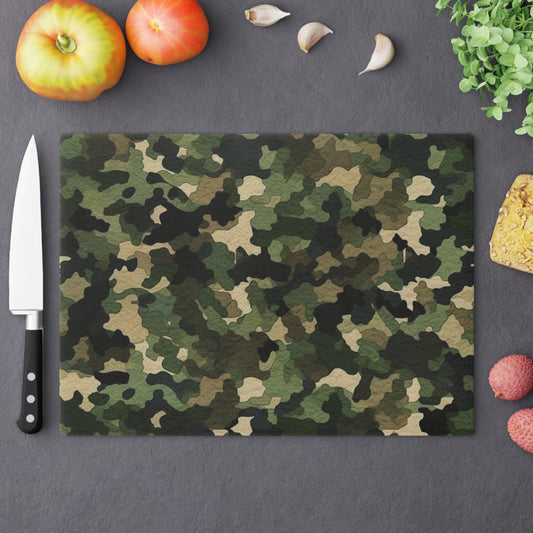 Classic Camo | Camouflage Wrap | Traditional Camo - Cutting Board