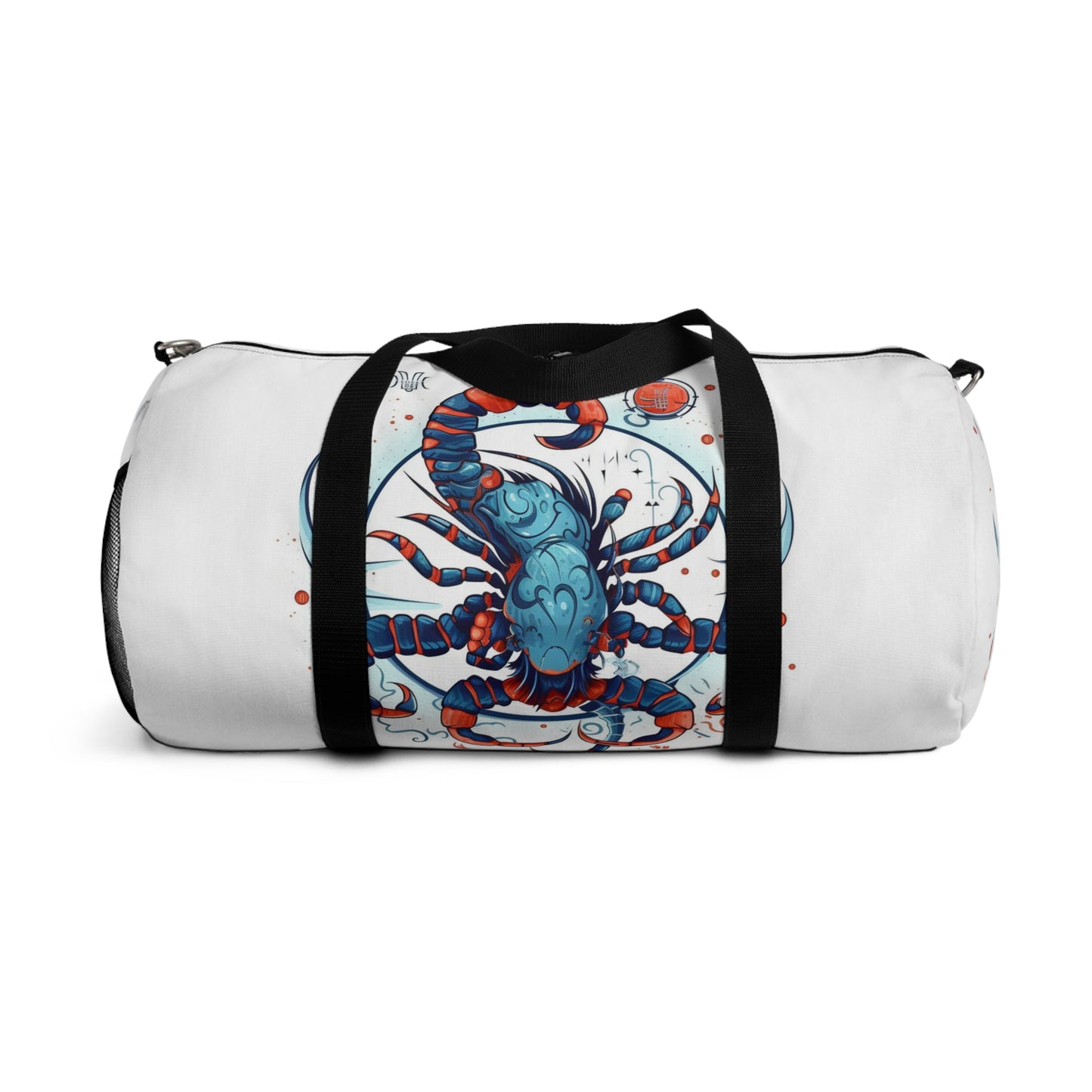 Cute Scorpio Zodiac Sign - Big Claws, Long Tail Cosmic Astrology Symbol - Duffel Bag