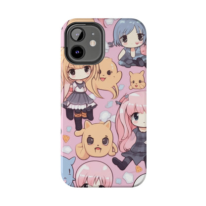 Kawaii Anime Girls: Cute and Adorable Manga Inspired Design - Tough Phone Cases