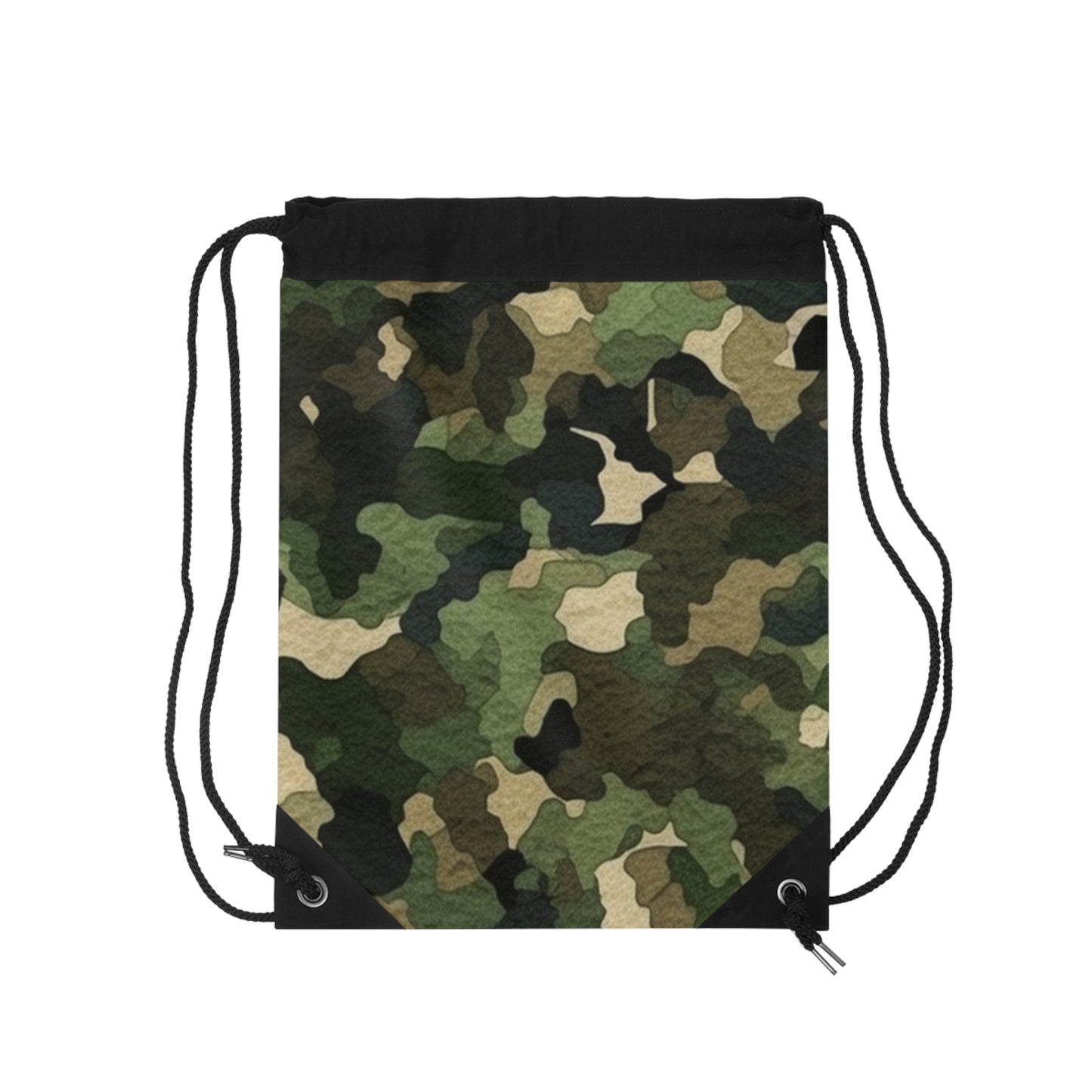 Classic Camo | Camouflage Wrap | Traditional Camo - Drawstring Bag