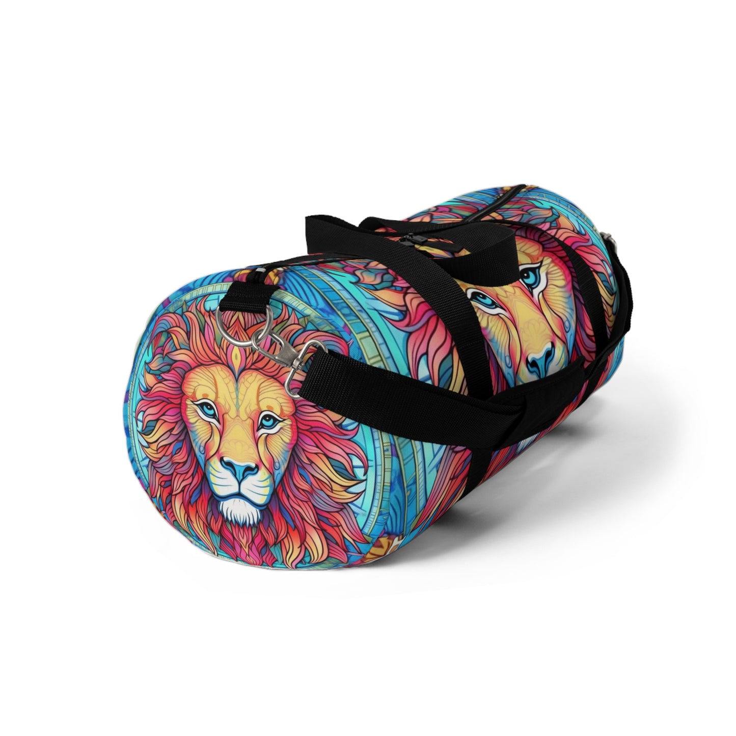 Astrological Leo - Cosmic Zodiac Constellation, Lion Symbol Art - Duffel Bag