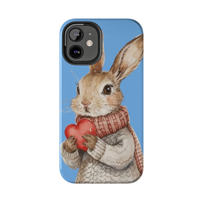 Easter Bunny Heartfelt Rabbit Gift - Tough Phone Cases