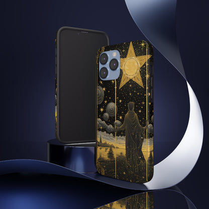 The Star Tarot Card - Symbol of Faith and Optimism - Tough Phone Cases