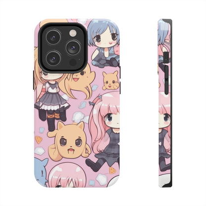 Kawaii Anime Girls: Cute and Adorable Manga Inspired Design - Tough Phone Cases