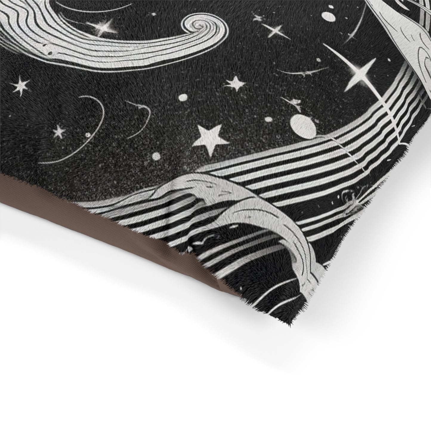 Aquarius Zodiac Design, Indoor Polyester & Cotton Pet Bed