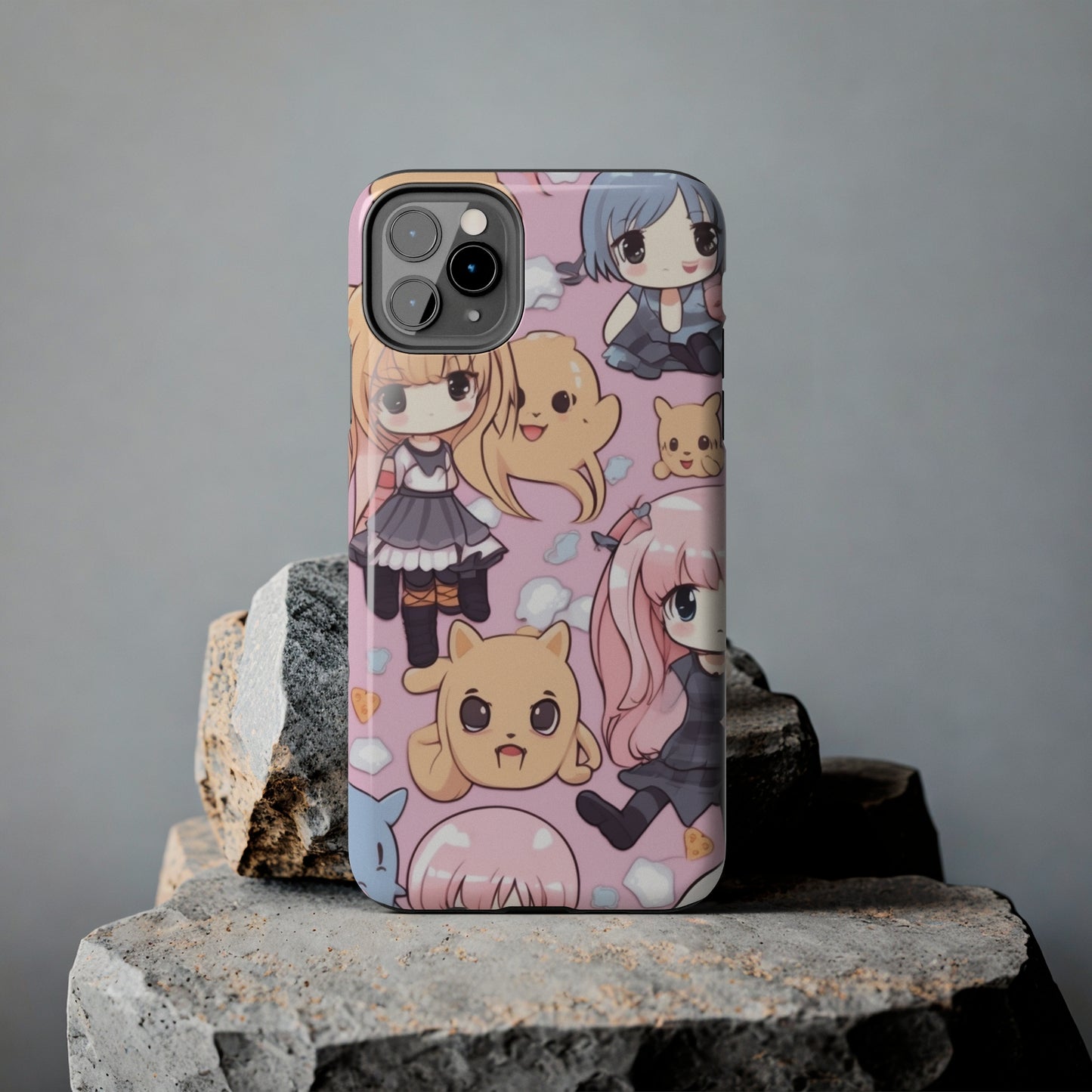 Kawaii Anime Girls: Cute and Adorable Manga Inspired Design - Tough Phone Cases