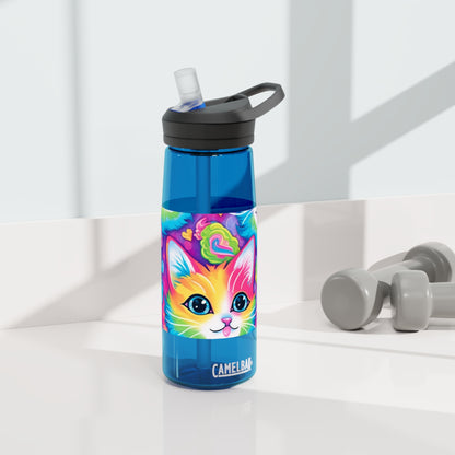 Happy Kitten & Cat Design - Vivid, Colorful & Eye-Catching - CamelBak Eddy®  Water Bottle, 20oz\25oz