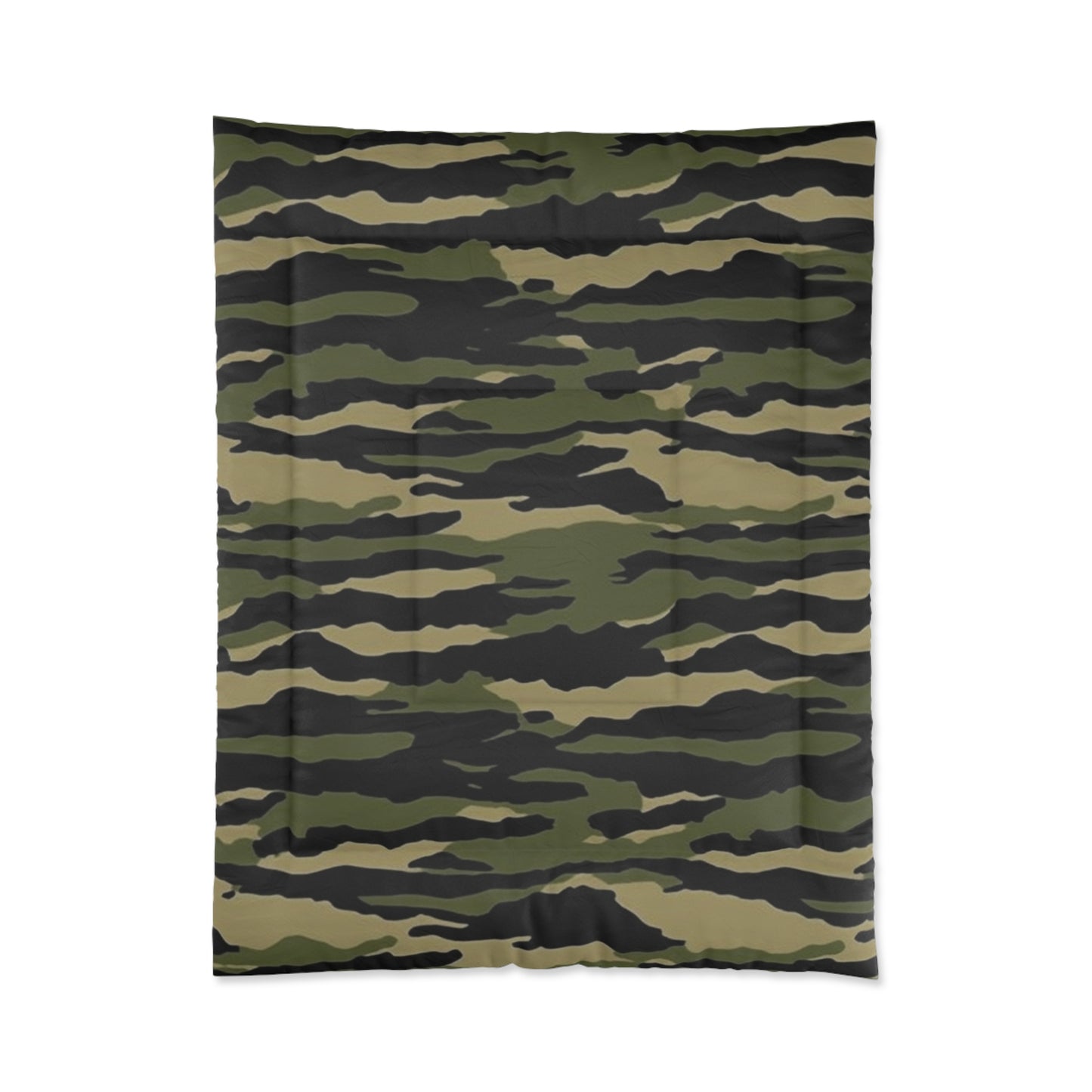 Tiger Stripe Camouflage: Military Style - Comforter