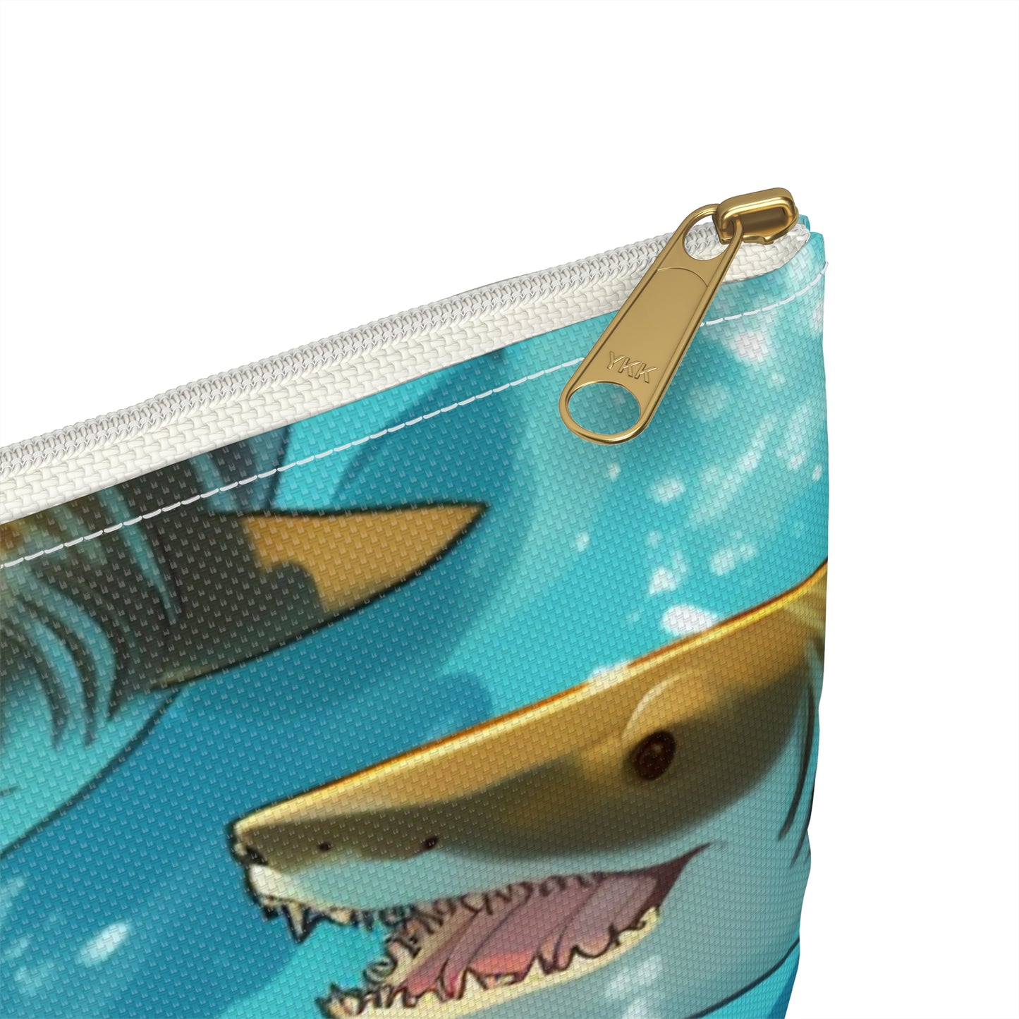 Tiger Shark: Ocean Marine Wildlife - Underwater - Accessory Pouch