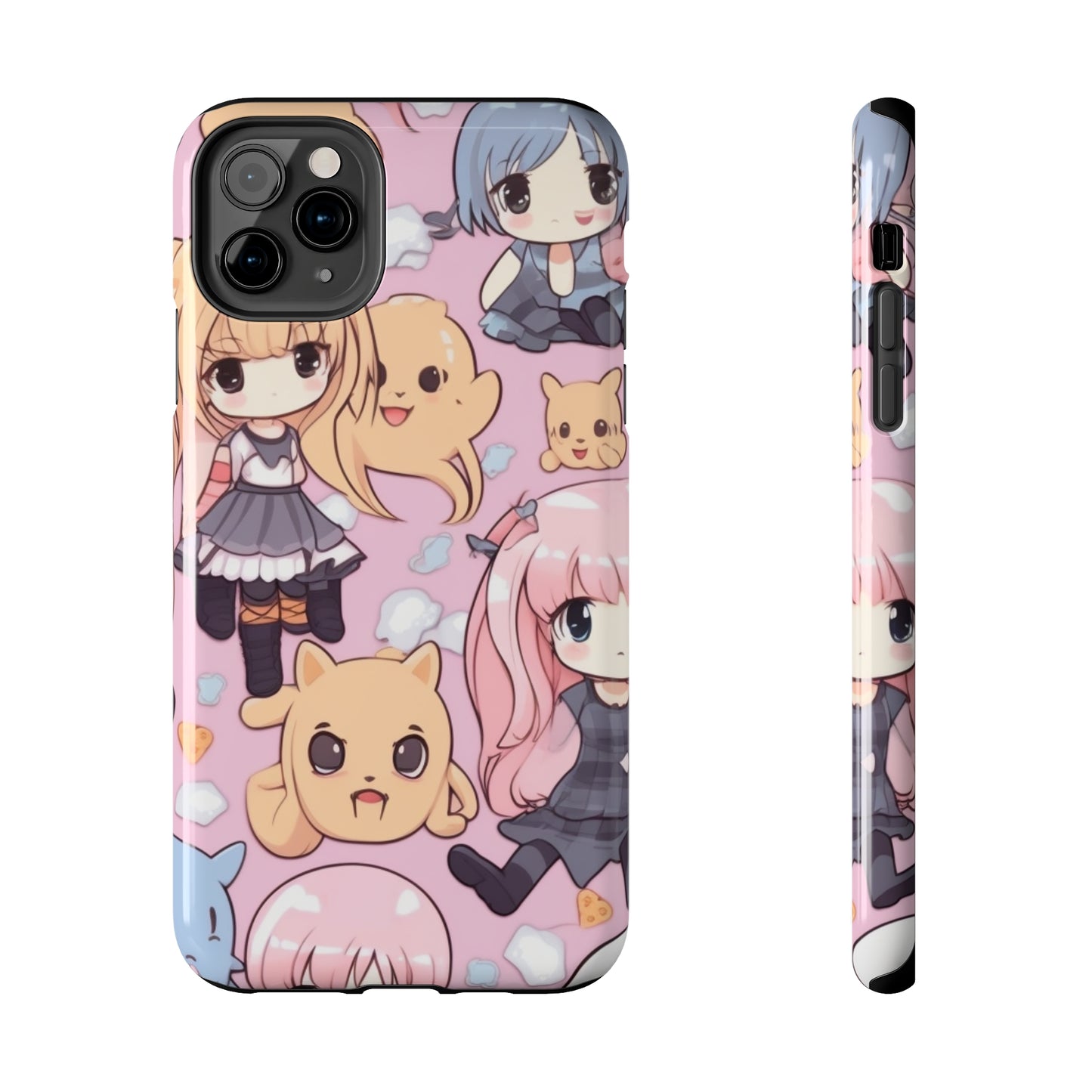 Kawaii Anime Girls: Cute and Adorable Manga Inspired Design - Tough Phone Cases