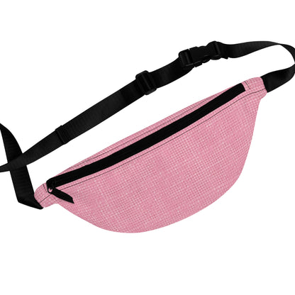 Rosa pastel: diseño de tela refrescante inspirado en la mezclilla - Fanny Pack