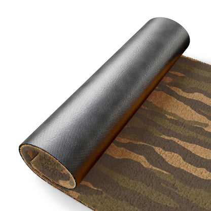 Tiger Stripe Camo Camoglauge = Door Coir Mat - Grade A Tufted Coir Coconut Fiber