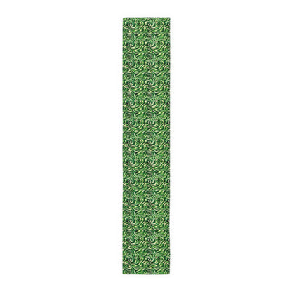 Disco Zebra Green - Table Runner (Cotton, Poly)