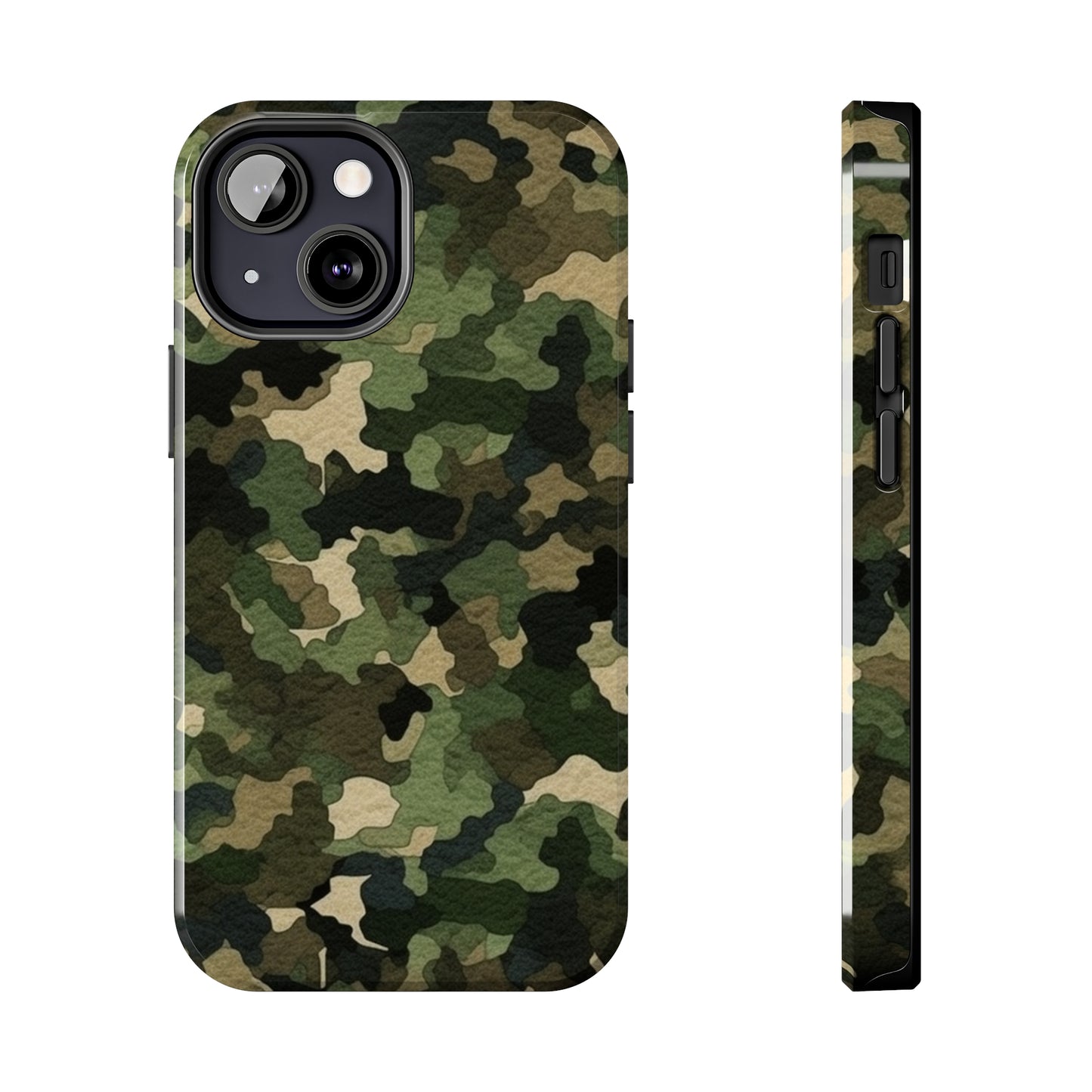 Camuflaje clásico | Envoltura de camuflaje | Camuflaje tradicional: fundas resistentes para teléfonos