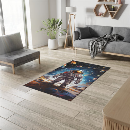 Galactic Voyage: Astronaut Journey in Celestial Star Cosmic Exploration - Dobby Rug