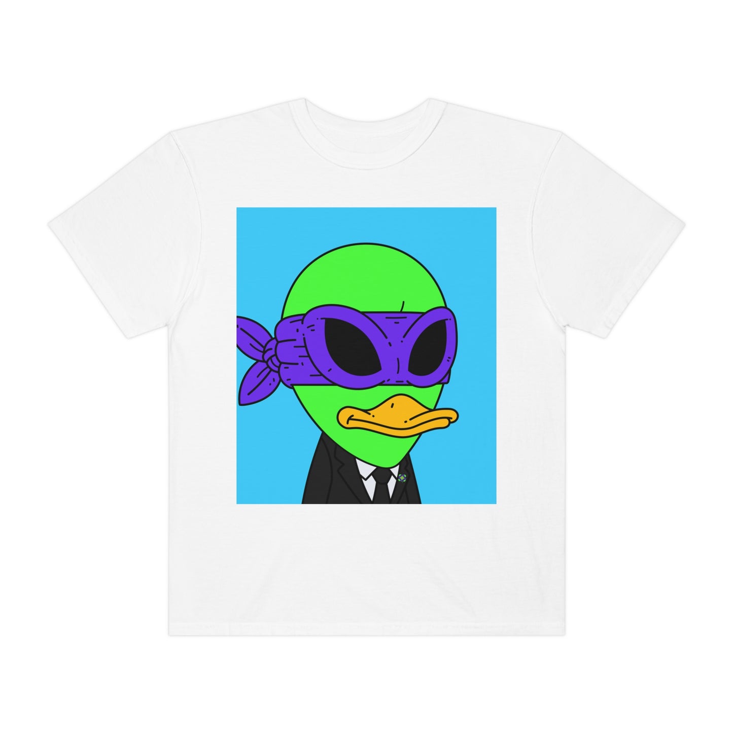 Alien Visitor 751Galactic - Unisex Garment-Dyed T-shirt