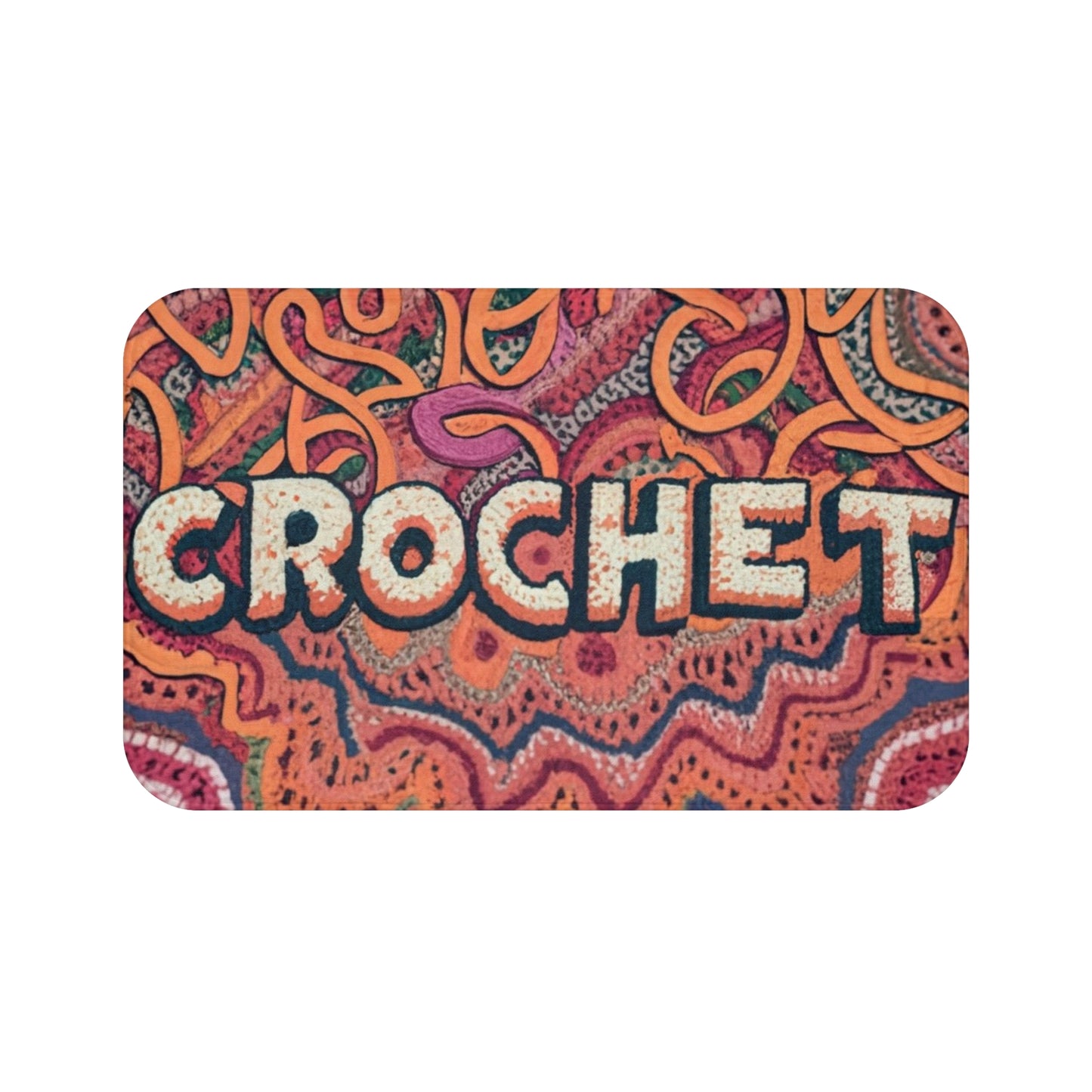 Crochet Hobby Lover Gift - Bath Mat