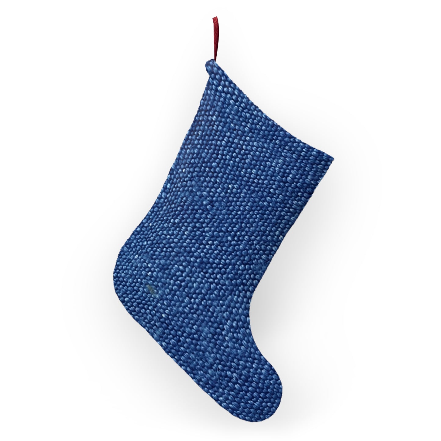 Marine Carpet Outdoor Bass Boat Style Denim Design - Christmas Stockings