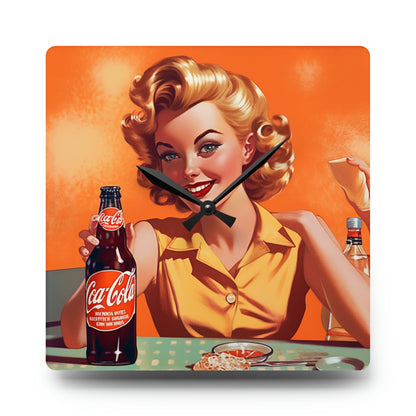 Generic Cola Acrylic Wall Clock