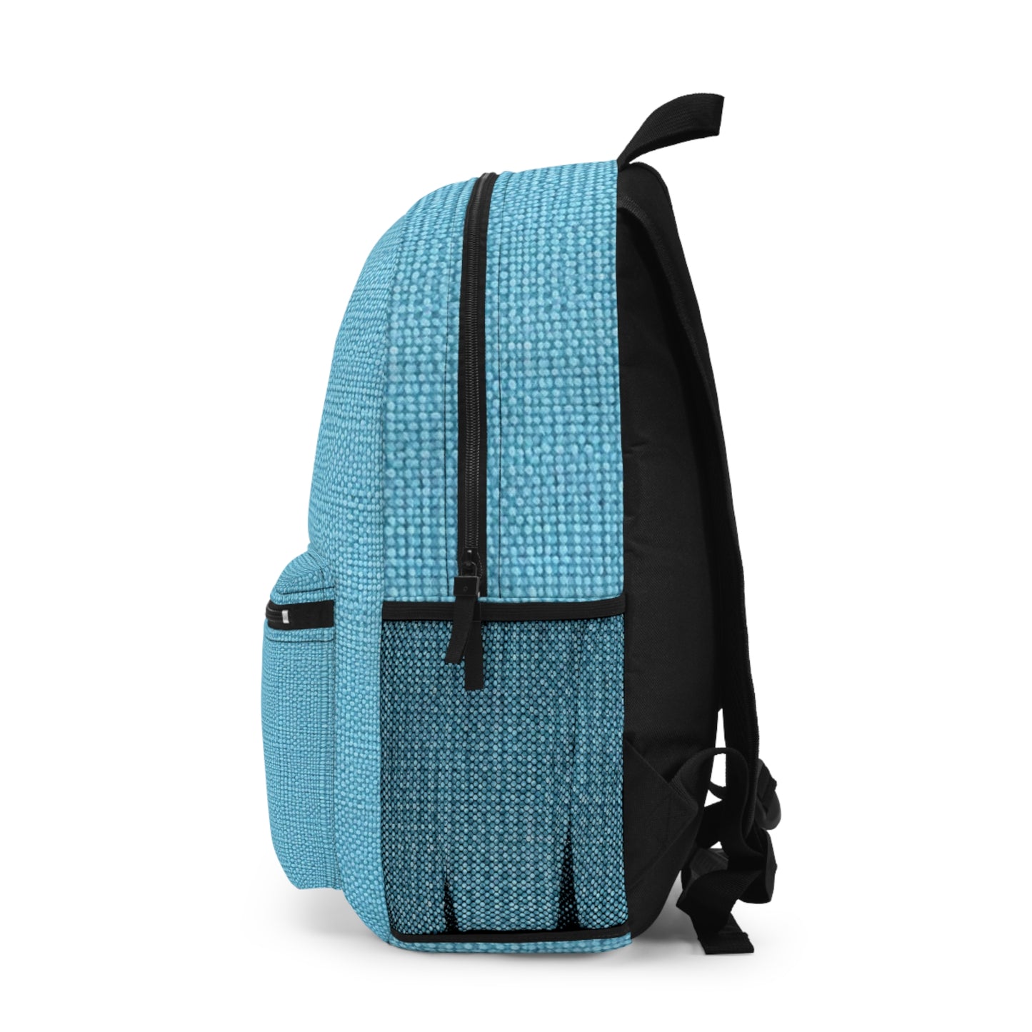 Bright Aqua Teal: tela de verano azul refrescante inspirada en la mezclilla - Mochila