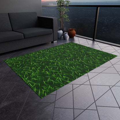 Touch Grass Indoor Style Outdoor Green Artificial Grass Turf - Outdoor Rug