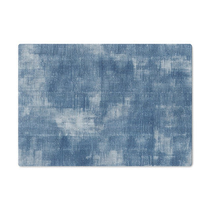 Faded Blue Washed-Out: Denim-Inspired, Style Fabric - Cutting Board