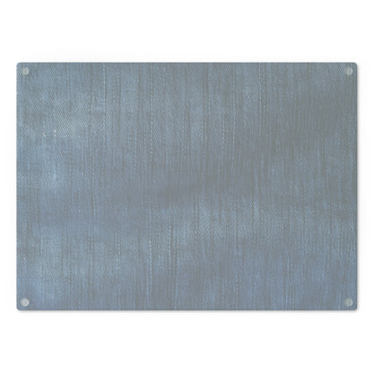 Indigo Splash: Washed Denim Reverie in Deep Blue - Cutting Board