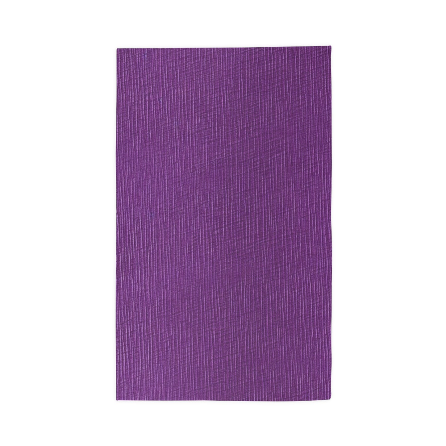 Violet/Plum/Purple: Denim-Inspired Luxurious Fabric - Dobby Rug