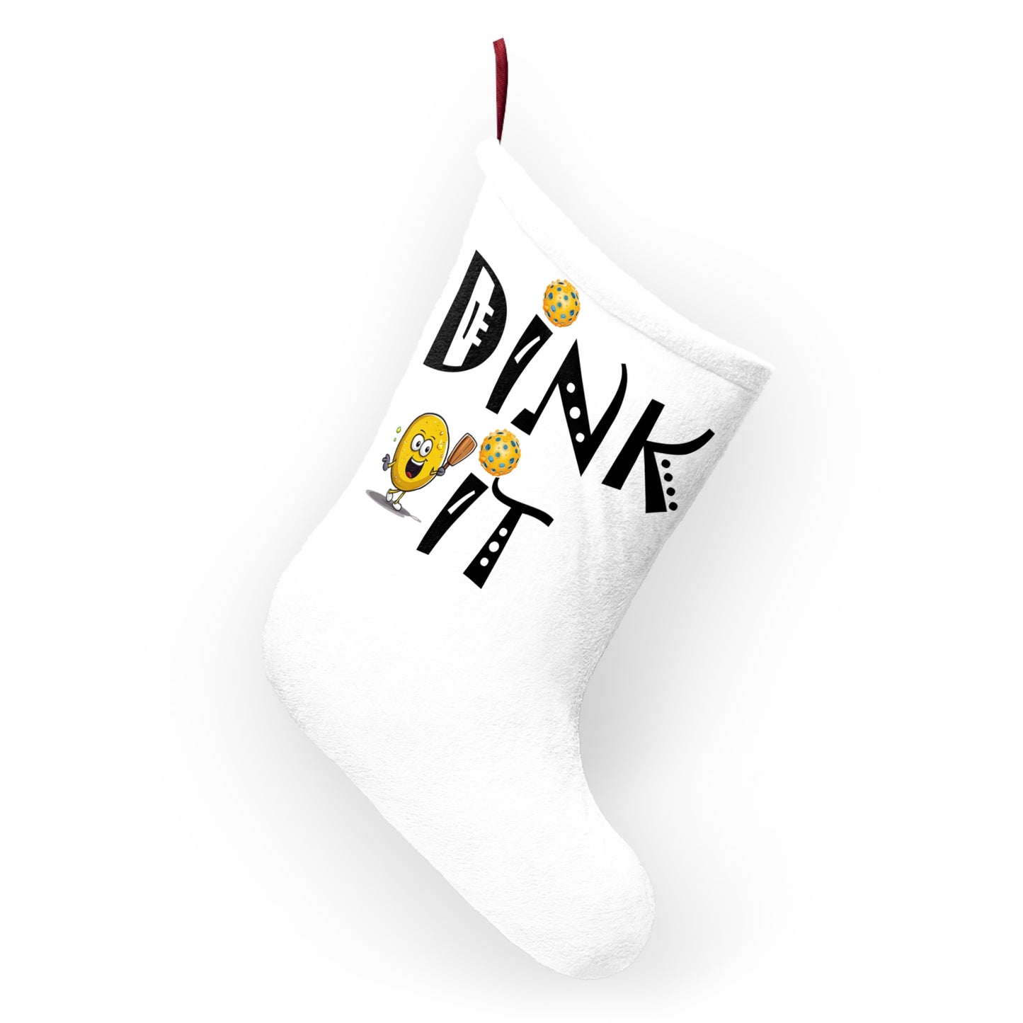 Pickleball Dink It: Sport Strategy Game Style - Gift Enthusiasts & Players - Christmas Stockings