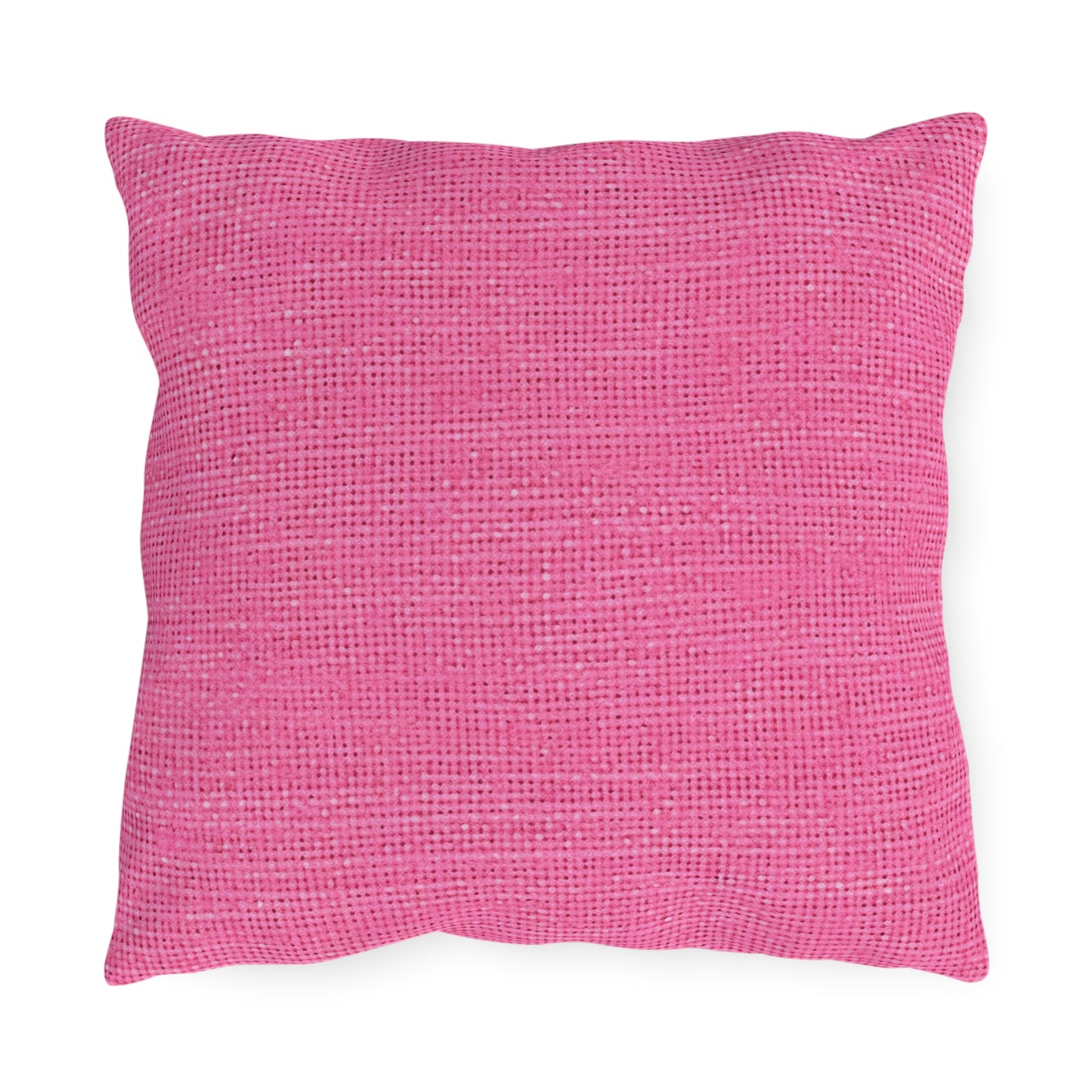 Doll-Like Pink Denim Designer Fabric Style - Outdoor Pillows