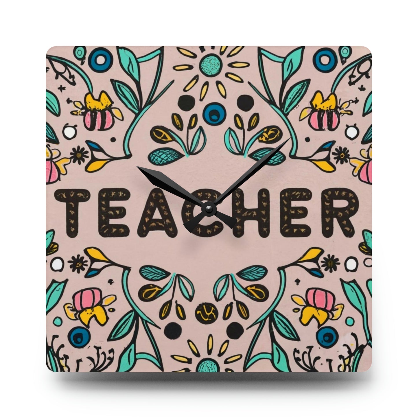 Teacher Class - Acrylic Wall Clock