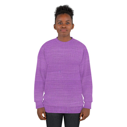 Hyper Iris Orchid Red: Denim-Inspired, Bold Style - Unisex Sweatshirt (AOP)