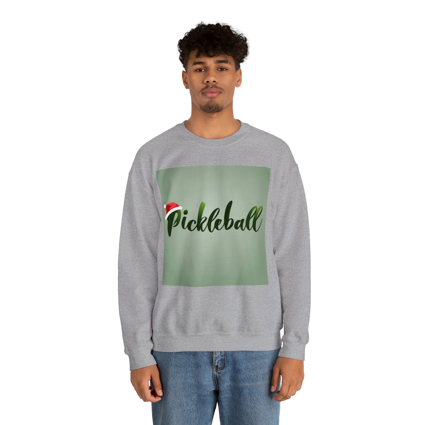 Pickleball Christmas Holiday Season - Unisex Heavy Blend™ Crewneck Sweatshirt