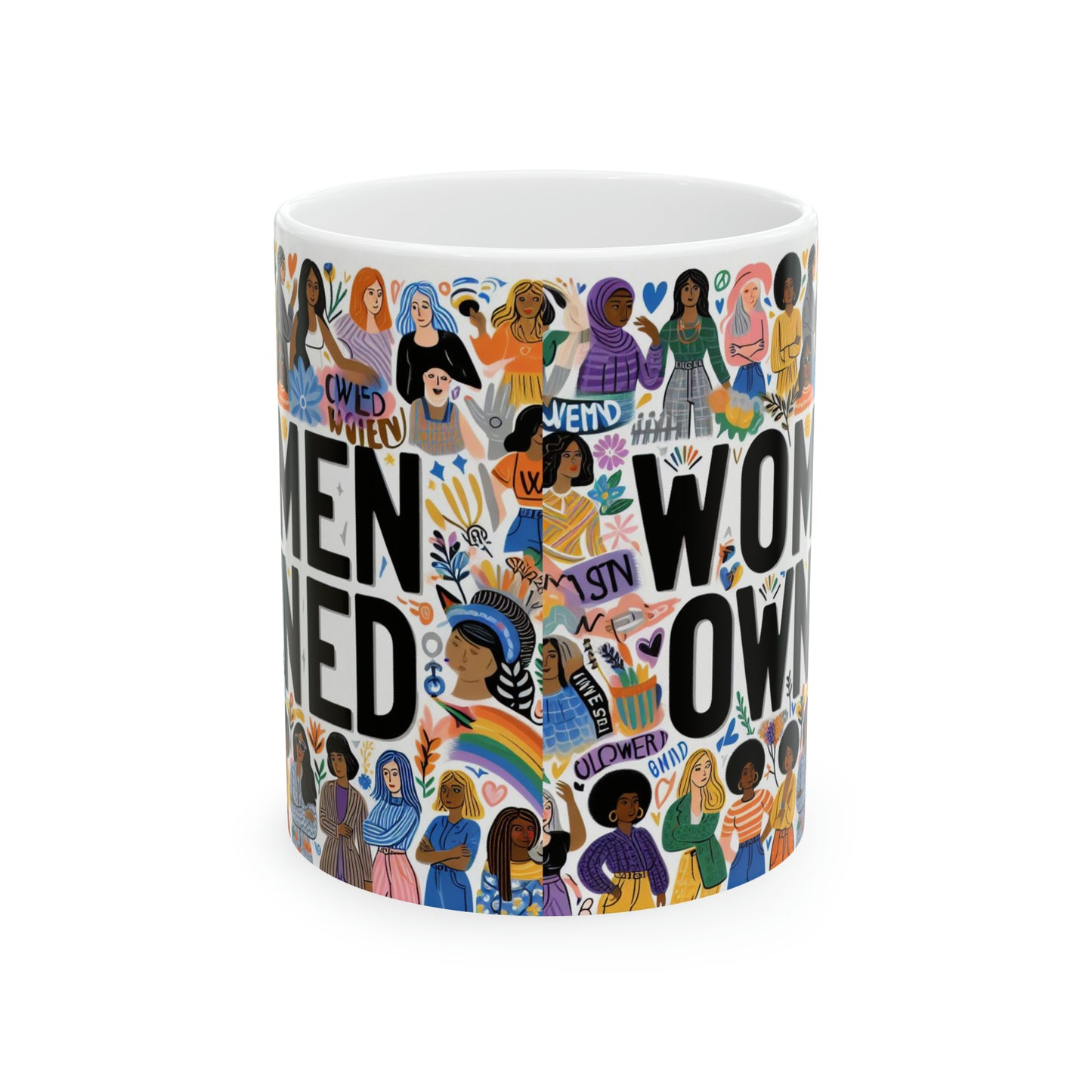 Women Owned - Ceramic Mug, 11oz