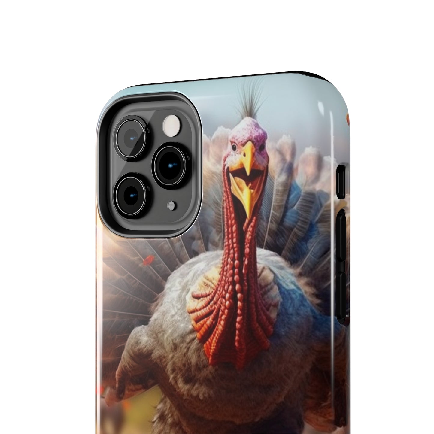 Thanksgiving Trot Turkey Run Athlete Sprint Racer Holiday Feast Dinner - Tough Phone Cases