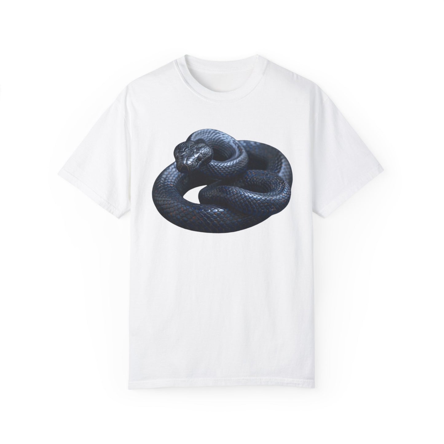 Black Mambas Snake, Black Mamba, Reptile Gift, Unisex Garment-Dyed T-shirt