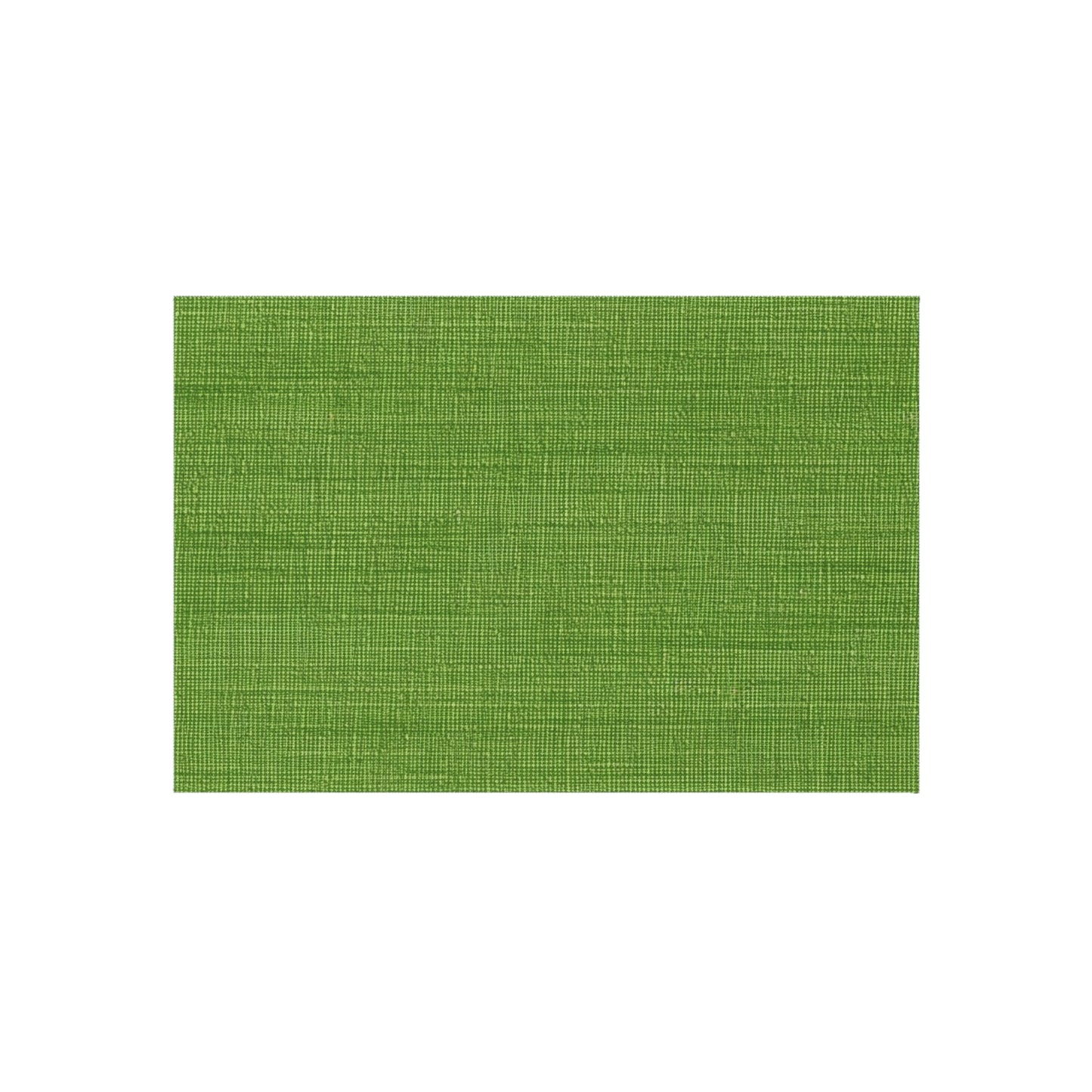 Olive Green Denim-Style: Seamless, Textured Fabric - Outdoor Rug