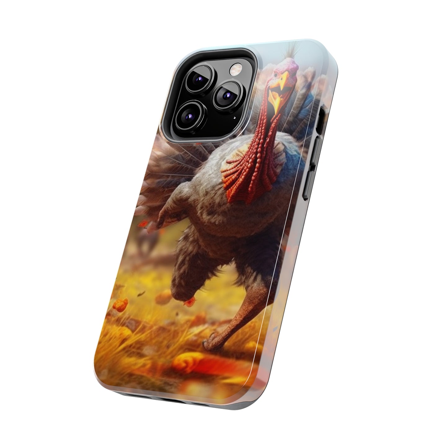 Thanksgiving Trot Turkey Run Athlete Sprint Racer Holiday Feast Dinner - Tough Phone Cases